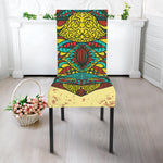 Native Bohemian Sea Turtle Print Dining Chair Slipcover