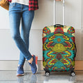 Native Bohemian Sea Turtle Print Luggage Cover