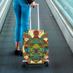 Native Bohemian Sea Turtle Print Luggage Cover