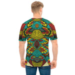Native Bohemian Sea Turtle Print Men's T-Shirt