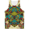 Native Bohemian Sea Turtle Print Men's Tank Top