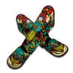 Native Bohemian Sea Turtle Print Muay Thai Shin Guard