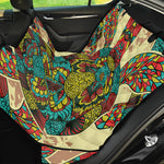 Native Bohemian Sea Turtle Print Pet Car Back Seat Cover