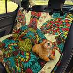 Native Bohemian Sea Turtle Print Pet Car Back Seat Cover