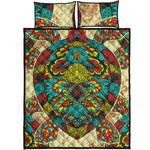 Native Bohemian Sea Turtle Print Quilt Bed Set