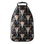 Native Buffalo Pattern Print Car Seat Organizers