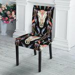 Native Buffalo Pattern Print Dining Chair Slipcover