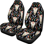 Native Buffalo Pattern Print Universal Fit Car Seat Covers
