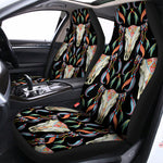 Native Buffalo Pattern Print Universal Fit Car Seat Covers