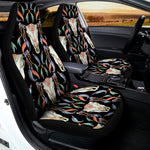 Native Buffalo Pattern Print Universal Fit Car Seat Covers