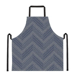 Native Denim Jeans Pattern Print Apron
