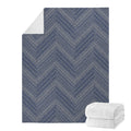 Native Denim Jeans Pattern Print Blanket