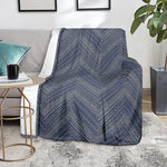 Native Denim Jeans Pattern Print Blanket