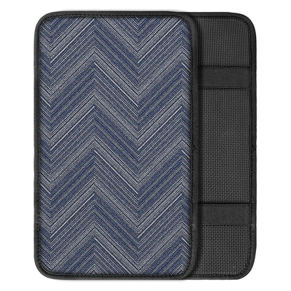 Native Denim Jeans Pattern Print Car Center Console Cover