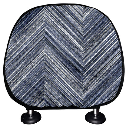 Native Denim Jeans Pattern Print Car Headrest Covers