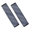 Native Denim Jeans Pattern Print Car Seat Belt Covers