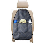 Native Denim Jeans Pattern Print Car Seat Organizers