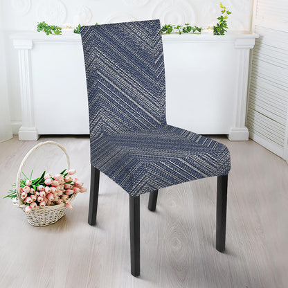 Native Denim Jeans Pattern Print Dining Chair Slipcover
