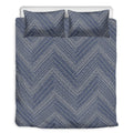 Native Denim Jeans Pattern Print Duvet Cover Bedding Set