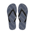 Native Denim Jeans Pattern Print Flip Flops