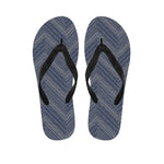 Native Denim Jeans Pattern Print Flip Flops
