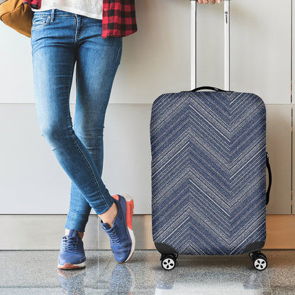 Native Denim Jeans Pattern Print Luggage Cover