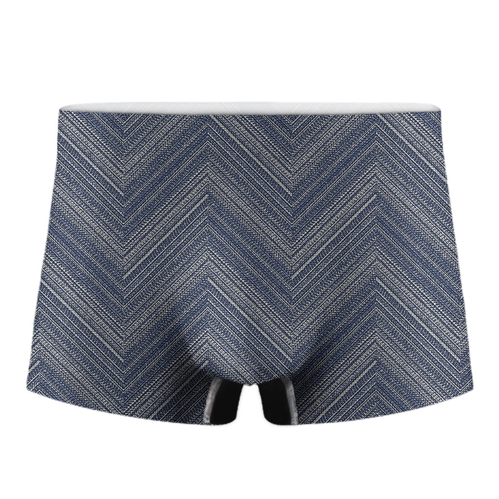 Native Denim Jeans Pattern Print Men's Boxer Briefs