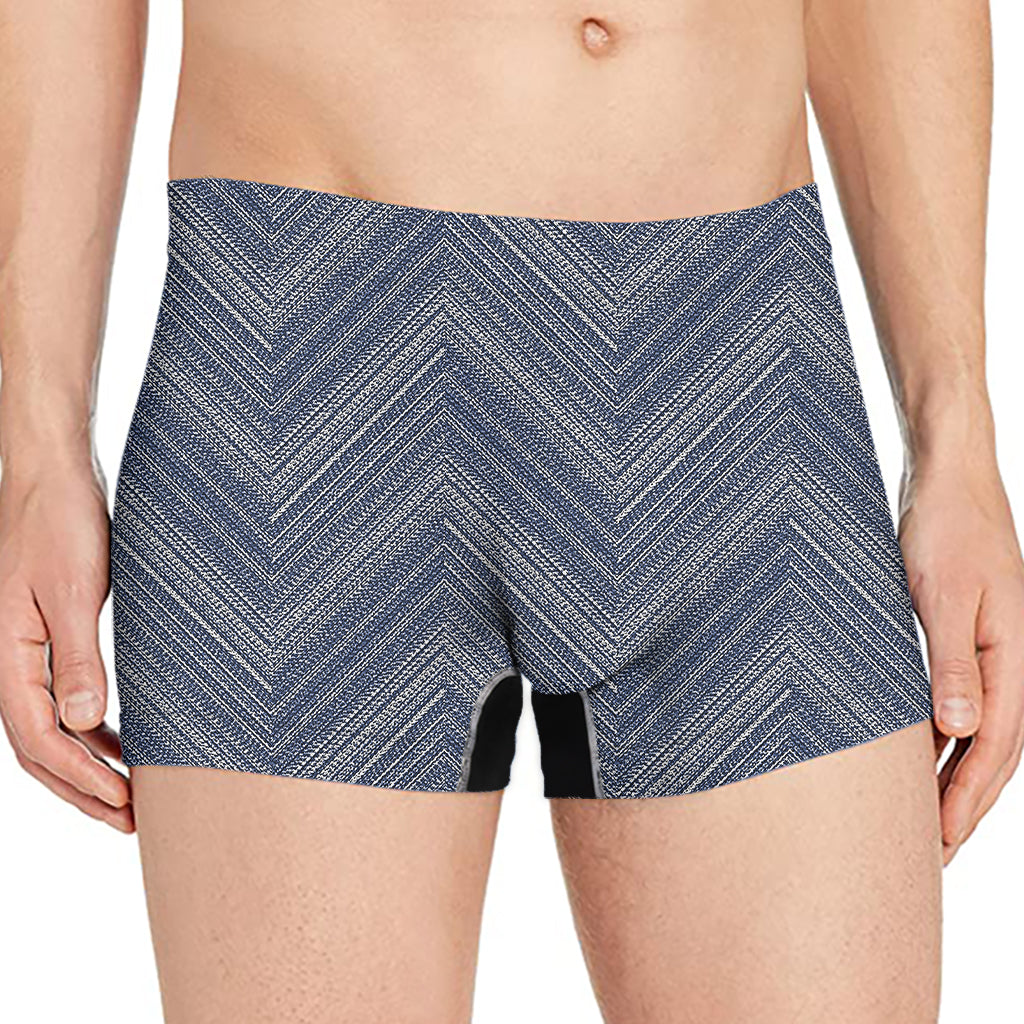 Native Denim Jeans Pattern Print Men's Boxer Briefs