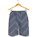 Native Denim Jeans Pattern Print Men's Shorts