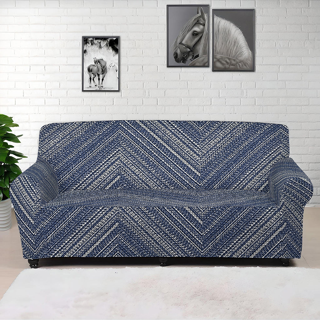 Native Denim Jeans Pattern Print Sofa Cover
