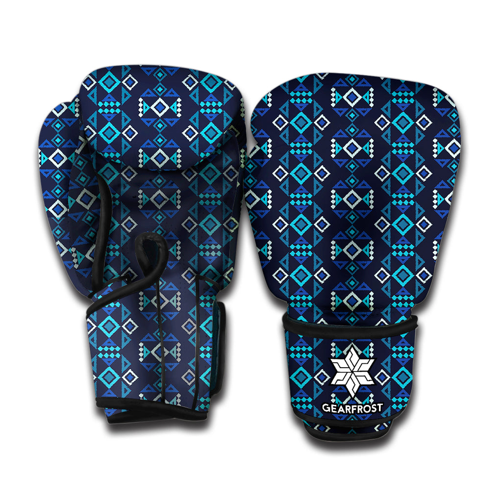 Native Ethnic Pattern Print Boxing Gloves