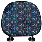 Native Ethnic Pattern Print Car Headrest Covers