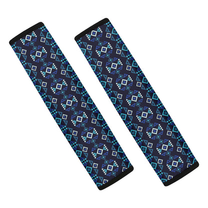 Native Ethnic Pattern Print Car Seat Belt Covers