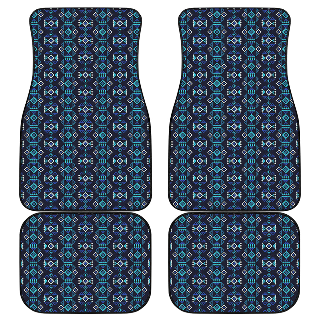 Native Ethnic Pattern Print Front and Back Car Floor Mats