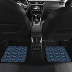 Native Ethnic Pattern Print Front and Back Car Floor Mats