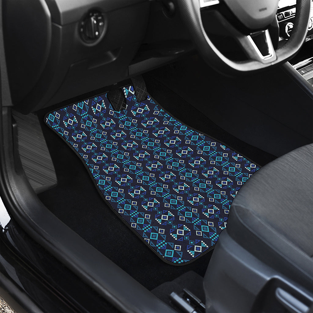 Native Ethnic Pattern Print Front and Back Car Floor Mats