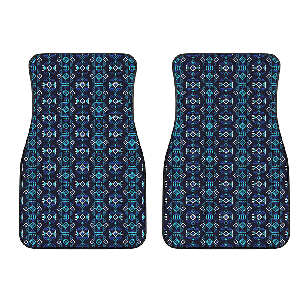 Native Ethnic Pattern Print Front Car Floor Mats