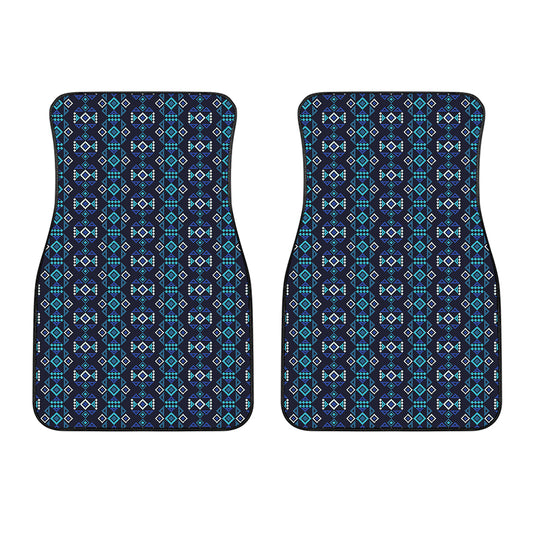 Native Ethnic Pattern Print Front Car Floor Mats