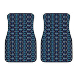 Native Ethnic Pattern Print Front Car Floor Mats