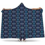 Native Ethnic Pattern Print Hooded Blanket