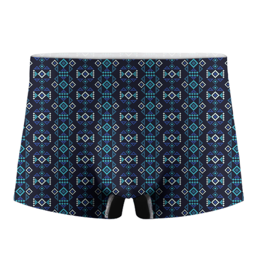 Native Ethnic Pattern Print Men's Boxer Briefs