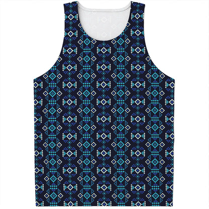 Native Ethnic Pattern Print Men's Tank Top