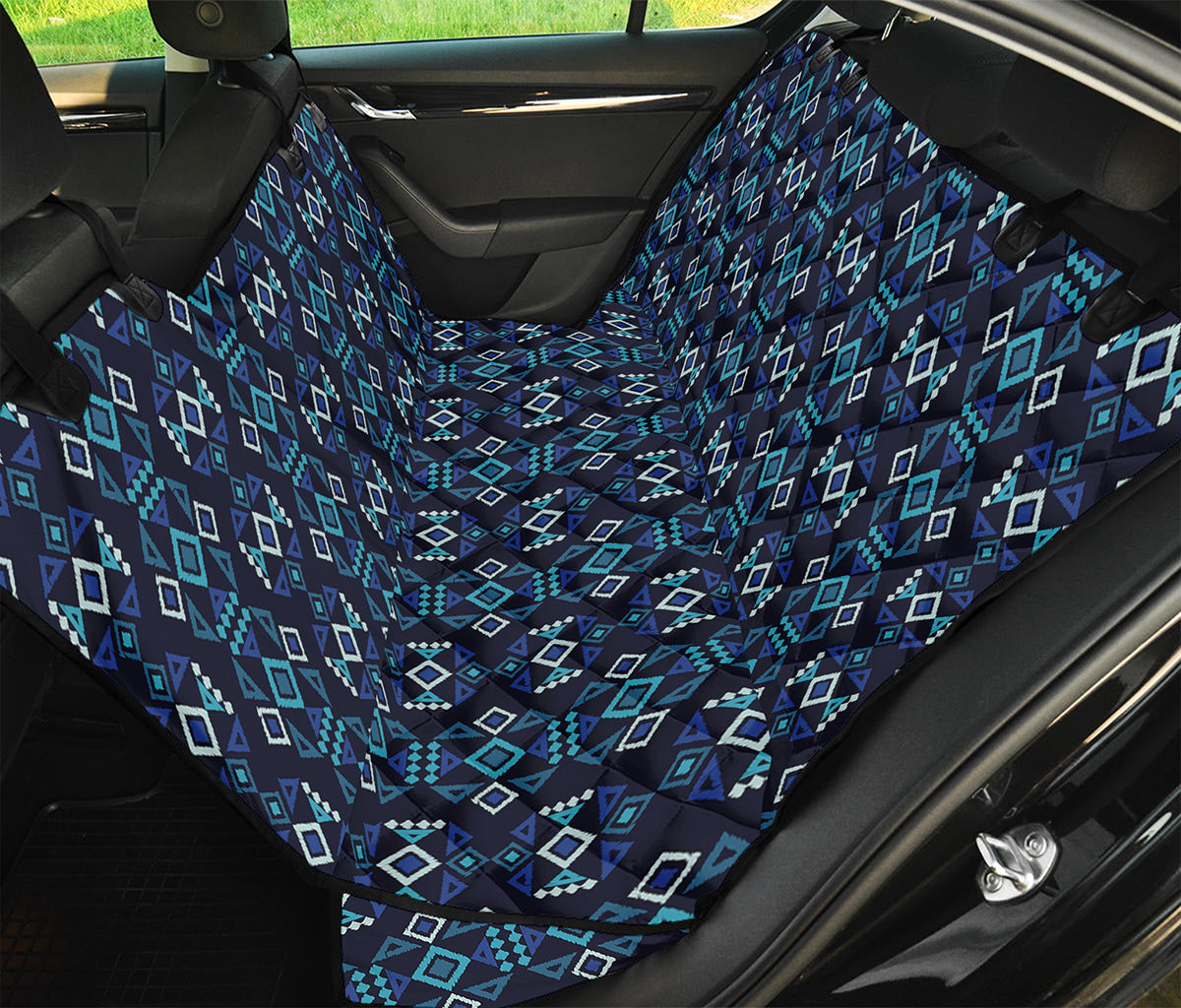 Native Ethnic Pattern Print Pet Car Back Seat Cover