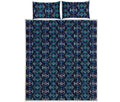 Native Ethnic Pattern Print Quilt Bed Set
