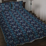 Native Ethnic Pattern Print Quilt Bed Set