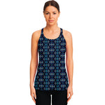 Native Ethnic Pattern Print Women's Racerback Tank Top