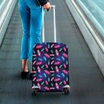 Native Feather Pattern Print Luggage Cover