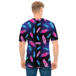 Native Feather Pattern Print Men's T-Shirt