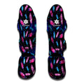 Native Feather Pattern Print Muay Thai Shin Guards