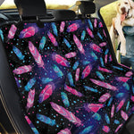 Native Feather Pattern Print Pet Car Back Seat Cover